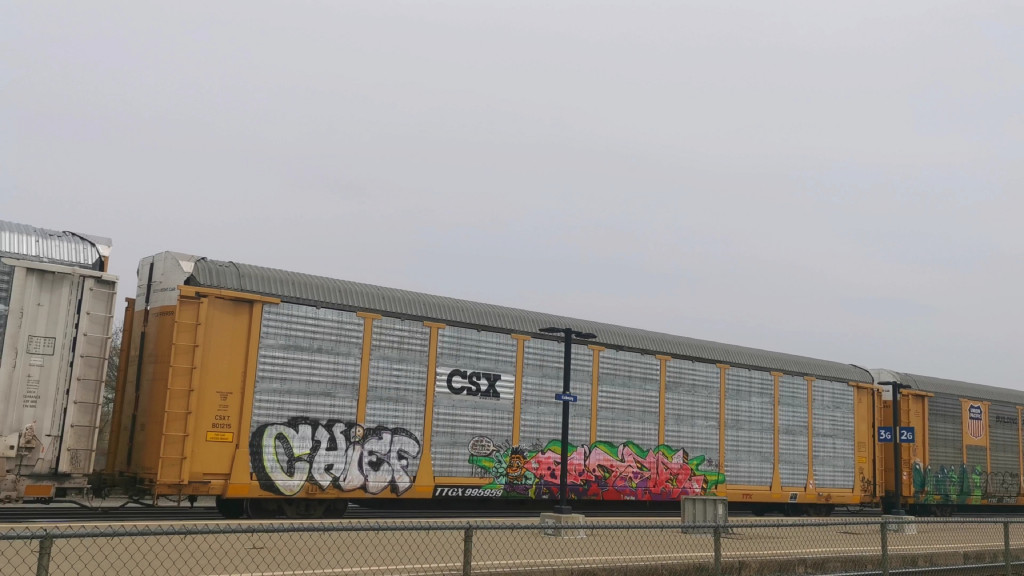 CSXT B01215 (Body) TTGX 995959 (Flat)